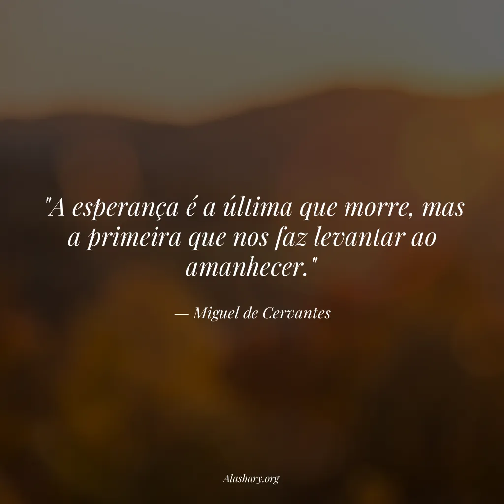 Frase de Miguel de Cervantes
