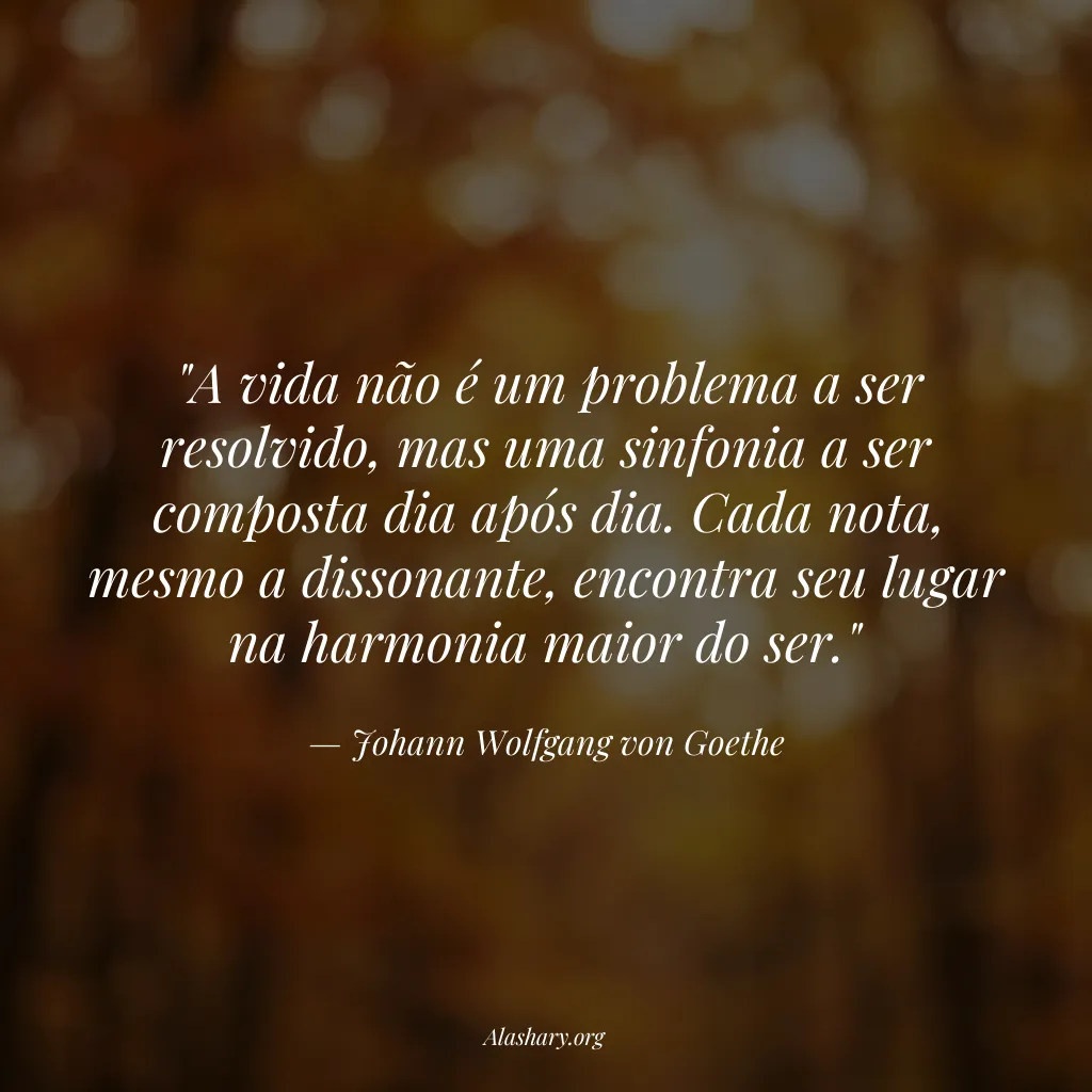 Frase de Johann Wolfgang von Goethe