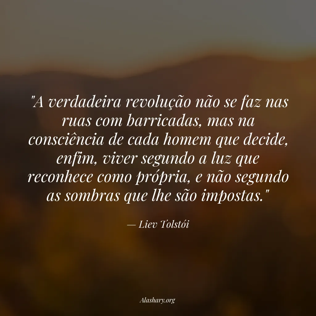 Frase de Liev Tolstói