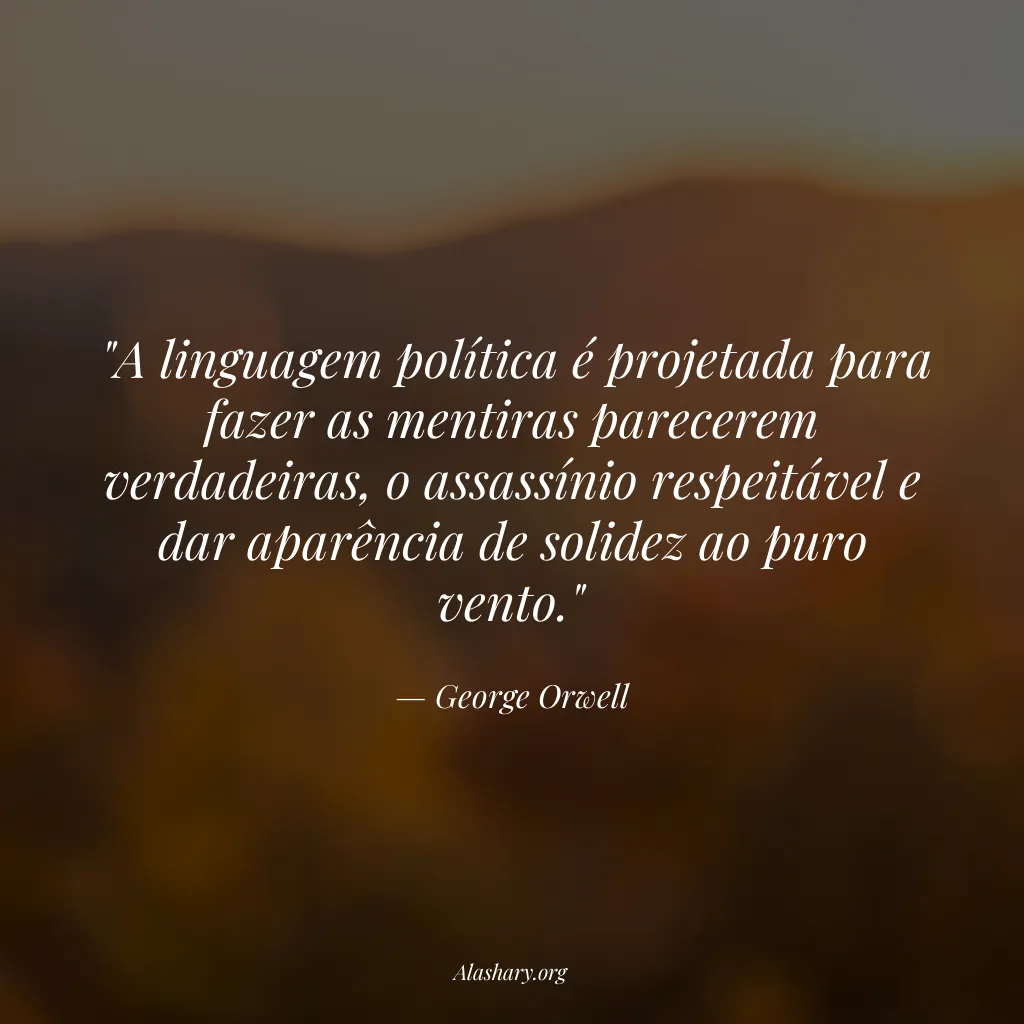 Frase de George Orwell