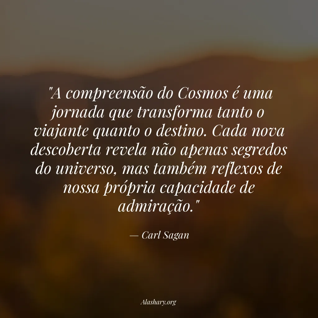Frase de Carl Sagan