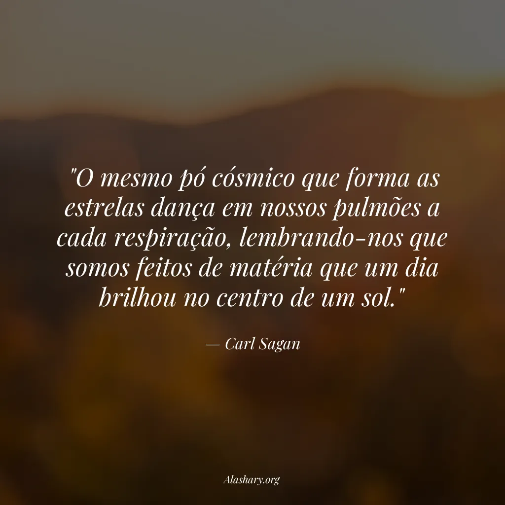 Frase de Carl Sagan