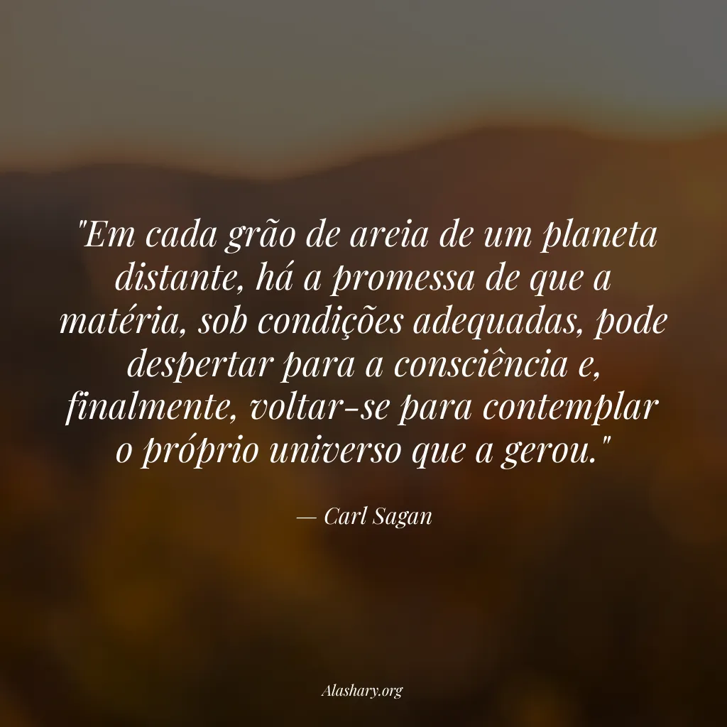 Frase de Carl Sagan