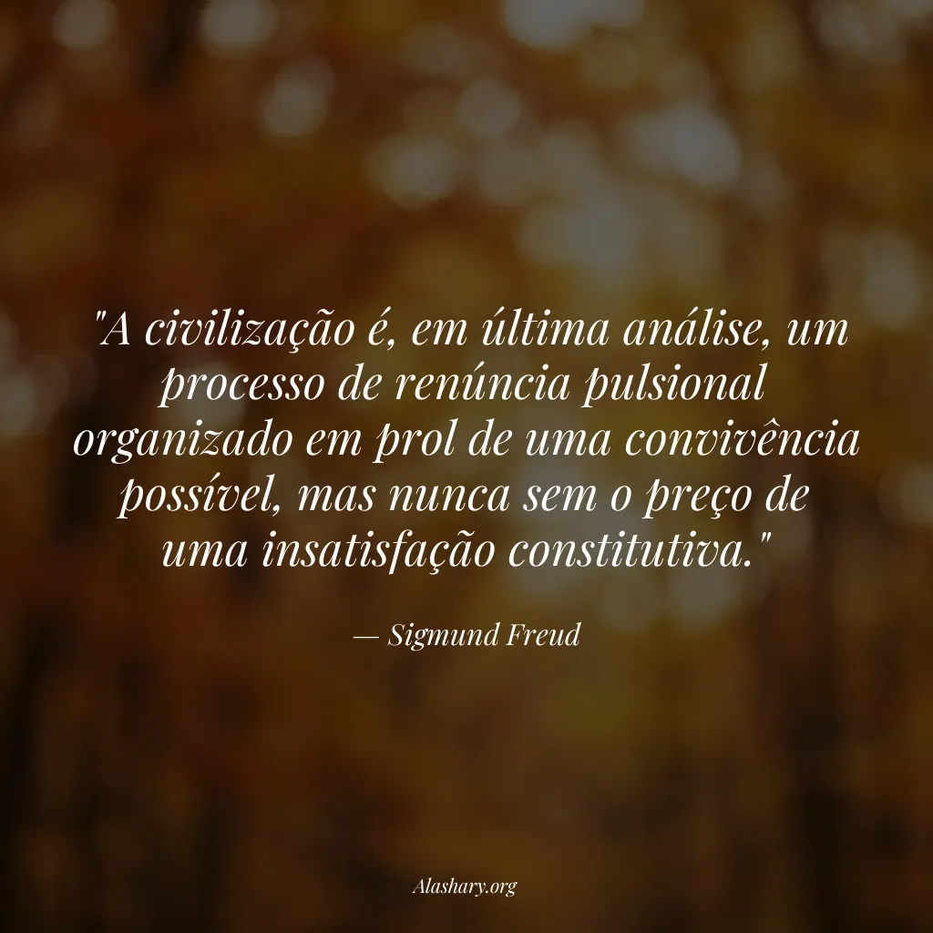 Frase de Sigmund Freud