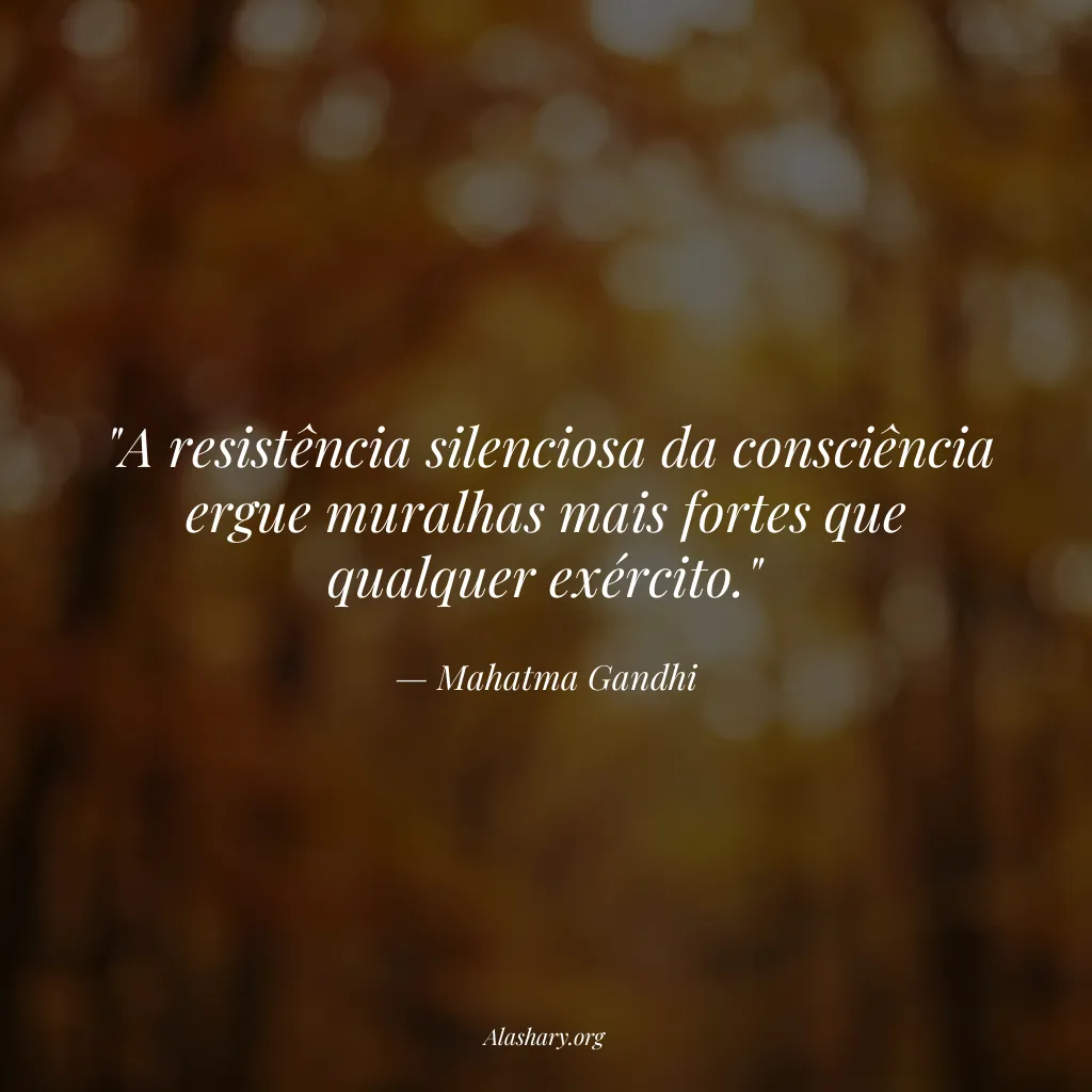 Frase de Mahatma Gandhi
