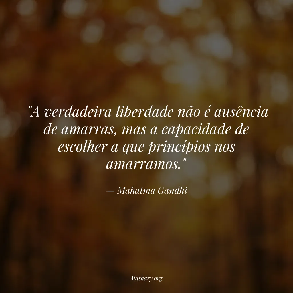 Frase de Mahatma Gandhi