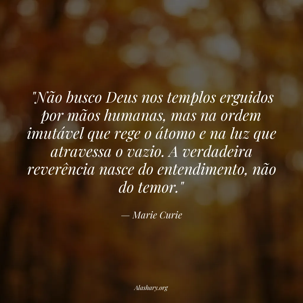 Frase de Marie Curie