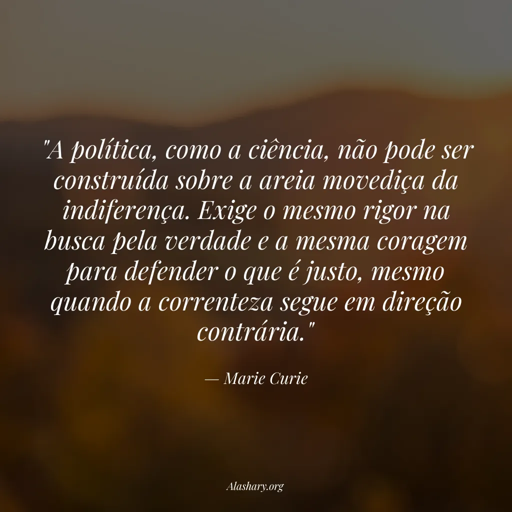 Frase de Marie Curie