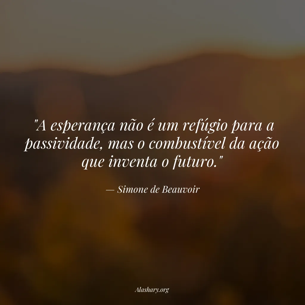 Frase de Simone de Beauvoir