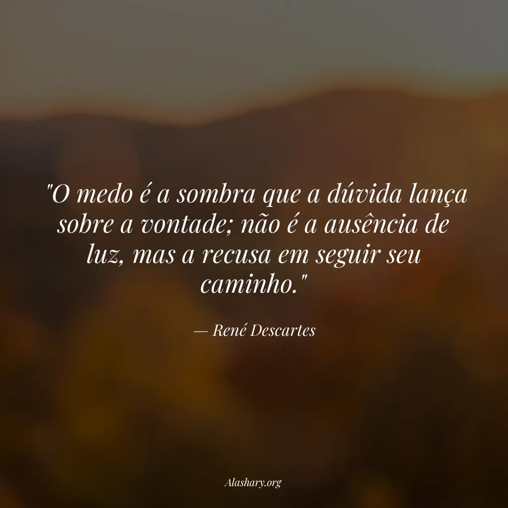 Frase de René Descartes