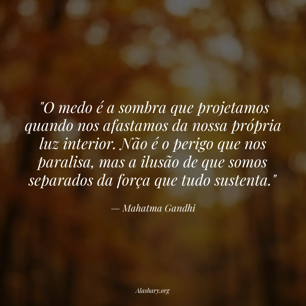 Frase de Mahatma Gandhi