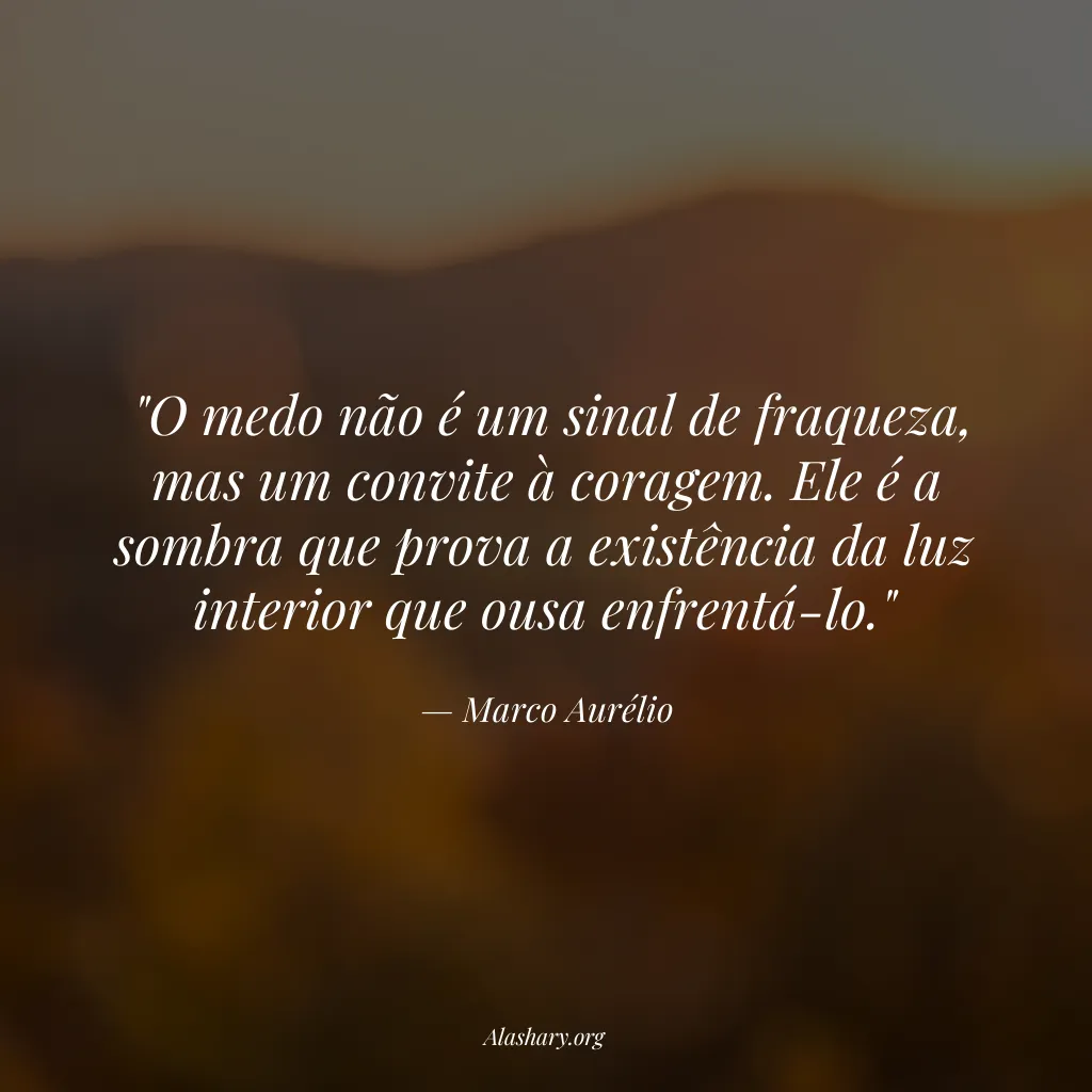 Frase de Marco Aurélio