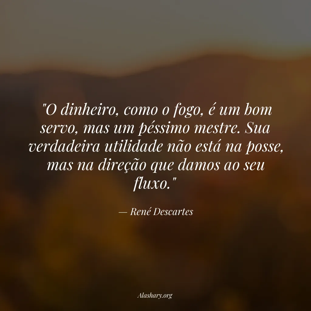 Frase de René Descartes