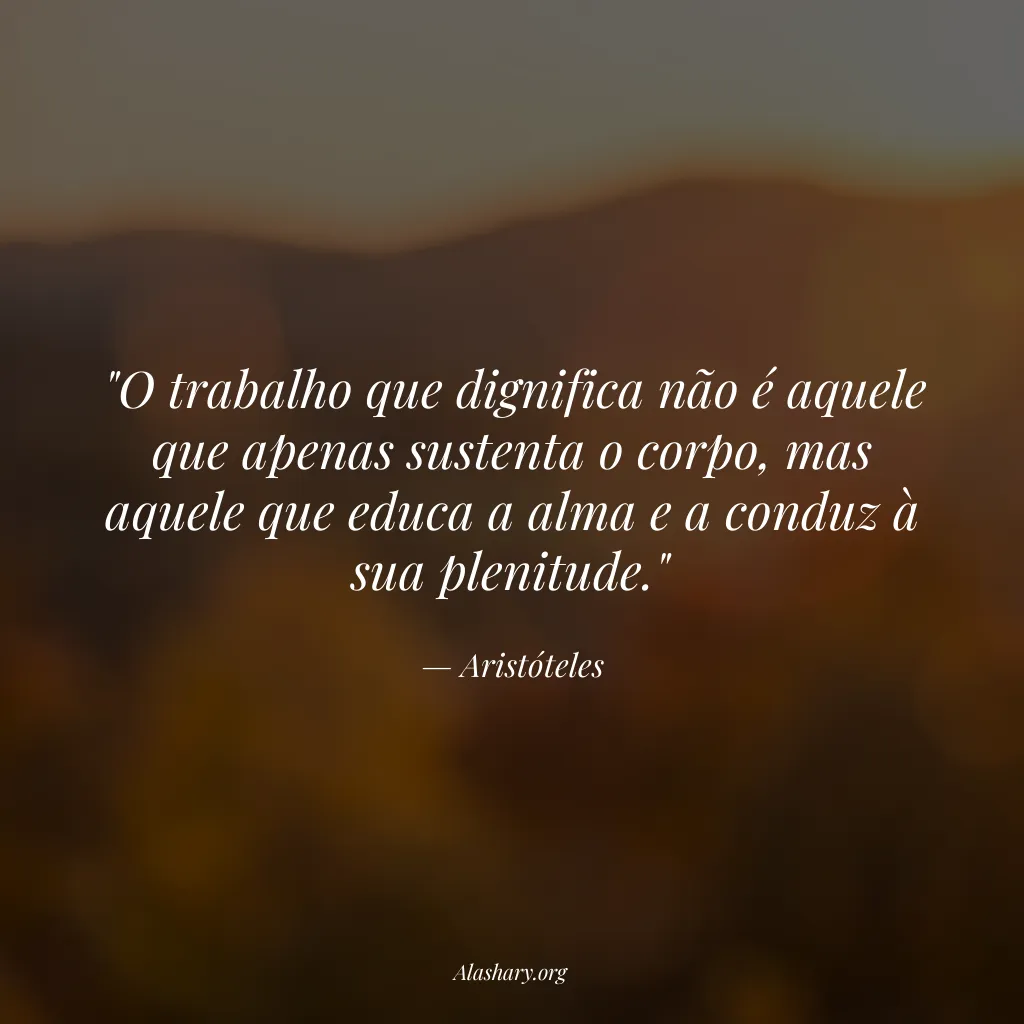 Frase de Aristóteles