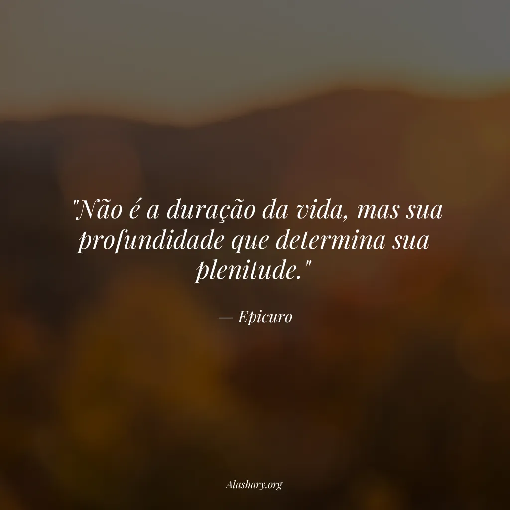 Frase de Epicuro