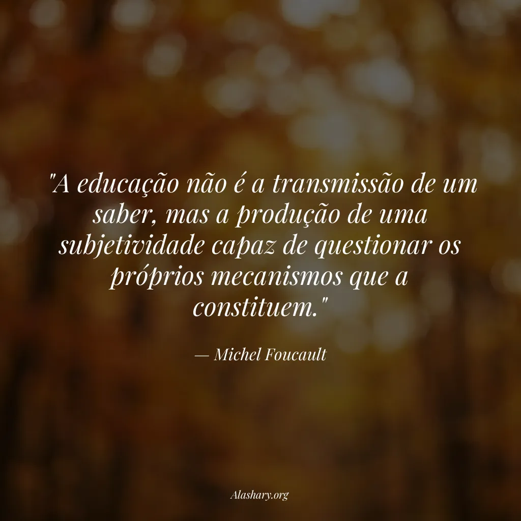 Frase de Michel Foucault