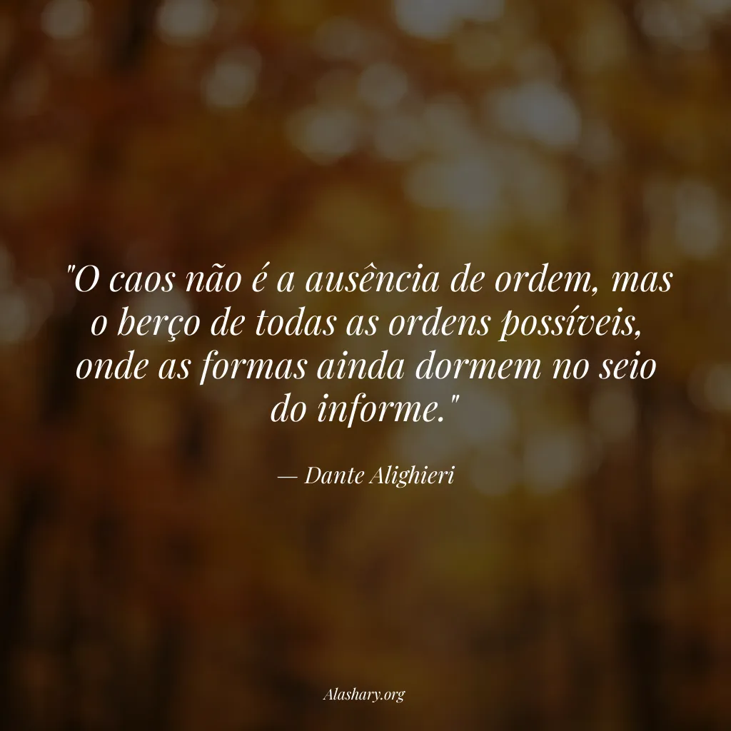 Frase de Dante Alighieri