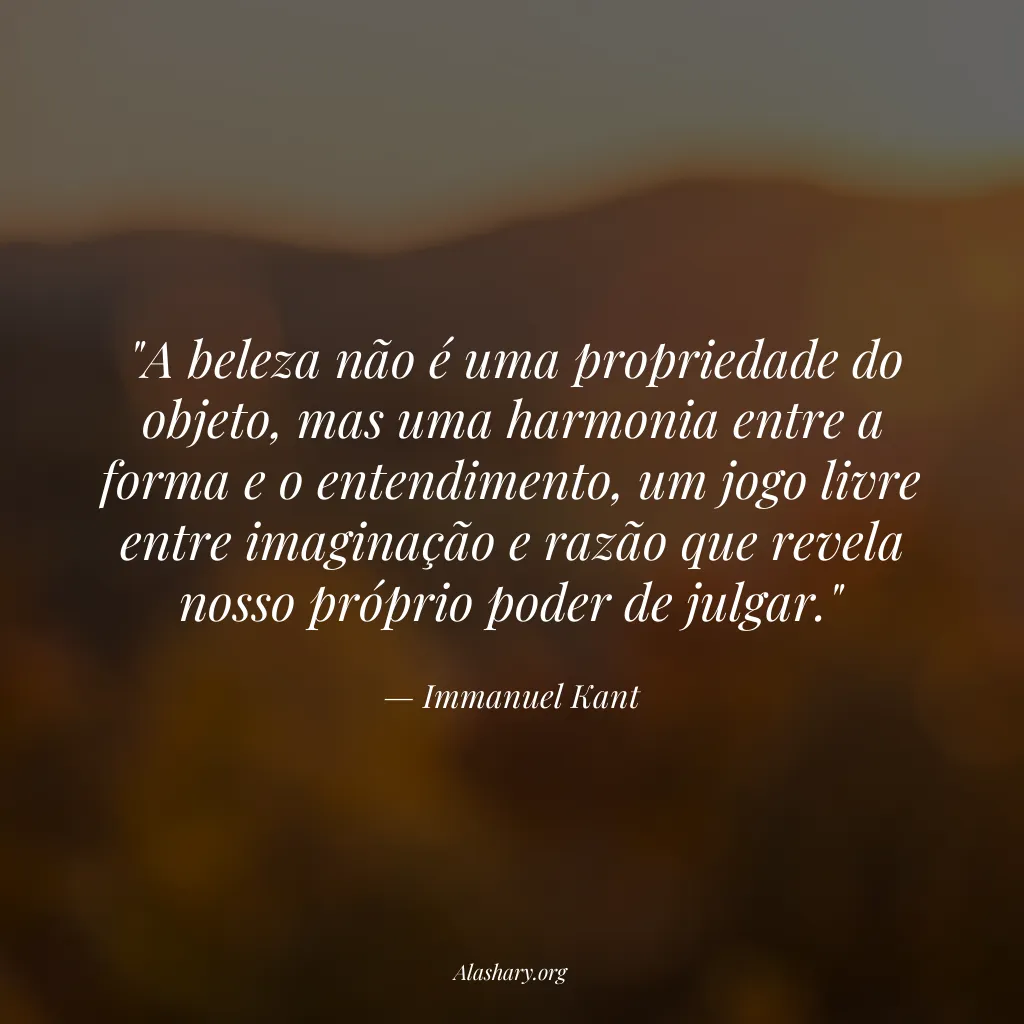 Frase de Immanuel Kant