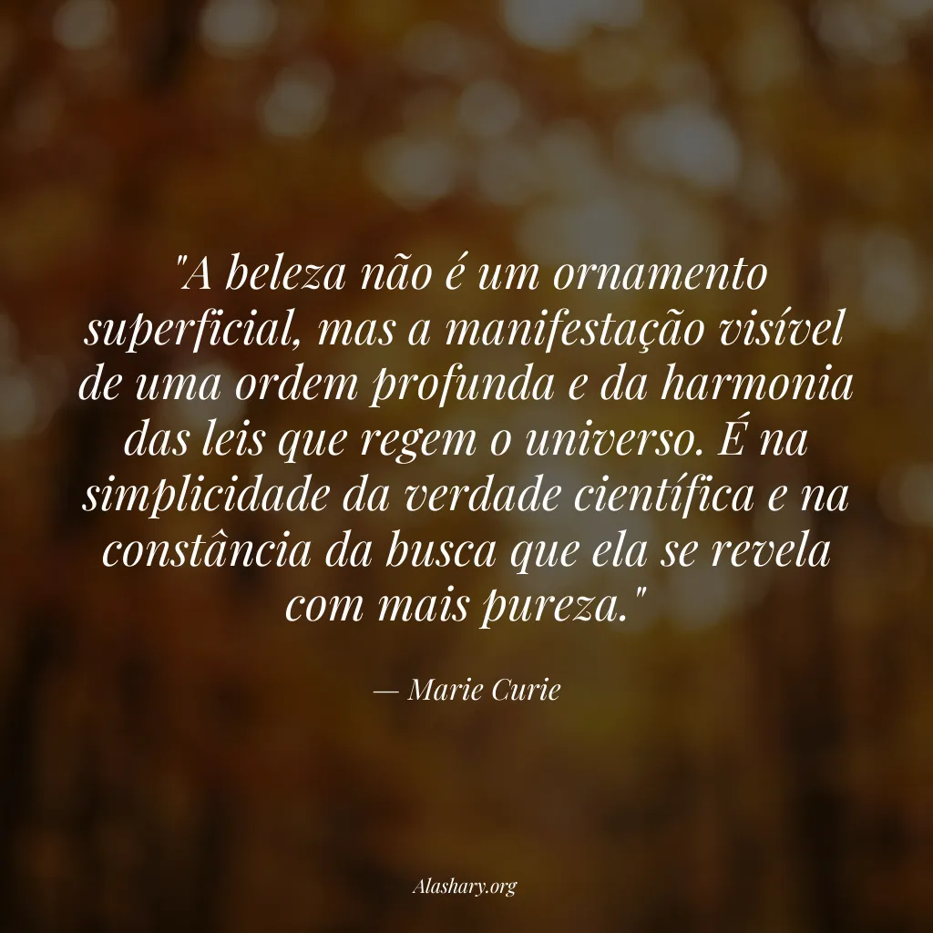 Frase de Marie Curie