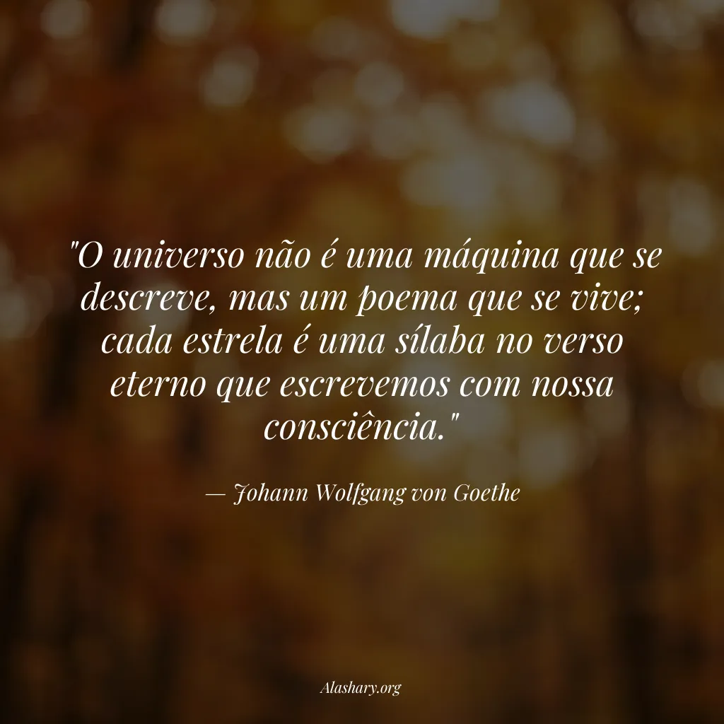 Frase de Johann Wolfgang von Goethe