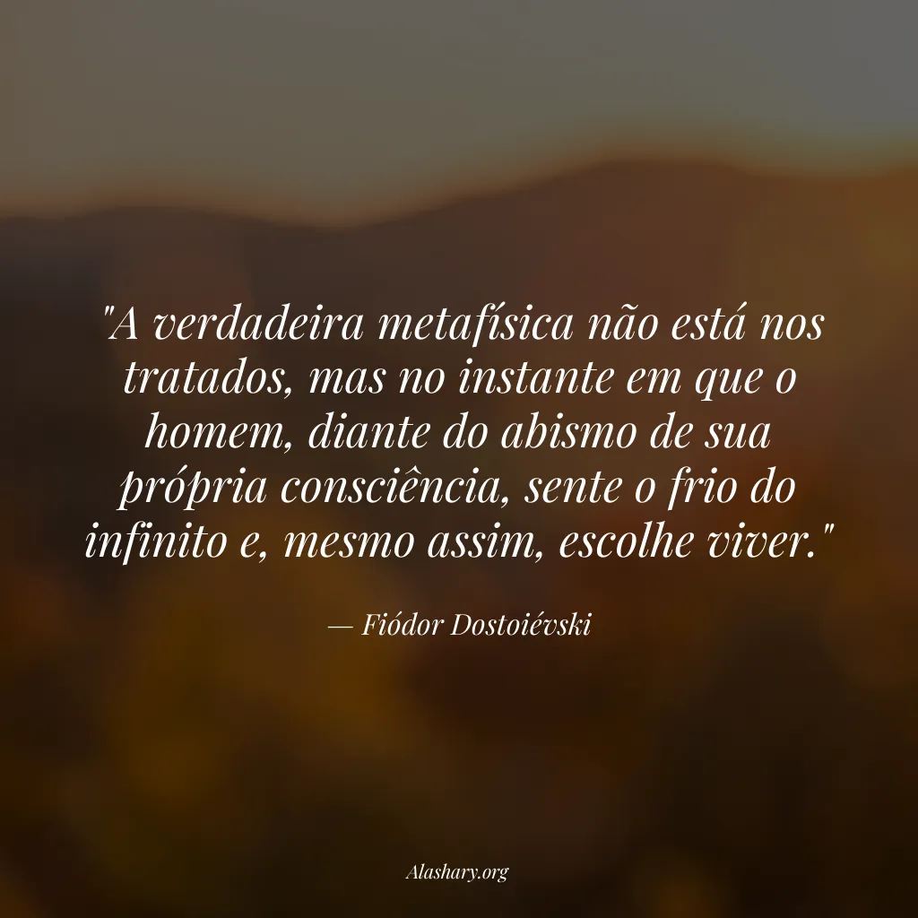 Frase de Fiódor Dostoiévski