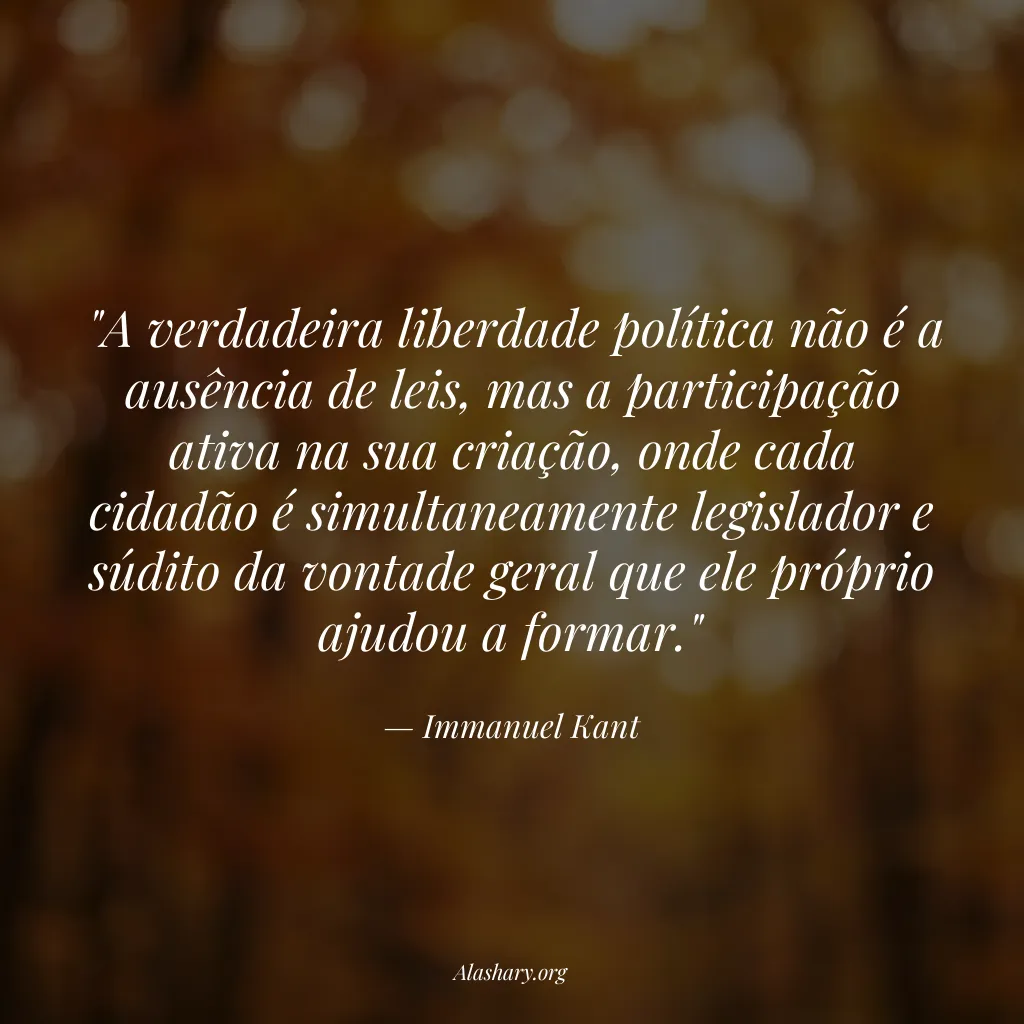 Frase de Immanuel Kant