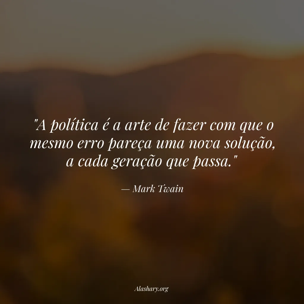 Frase de Mark Twain