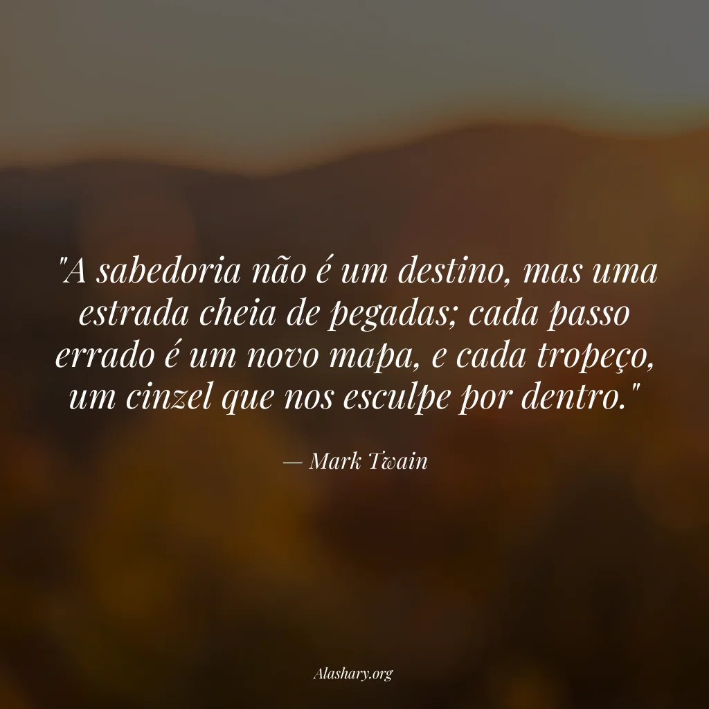 Frase de Mark Twain