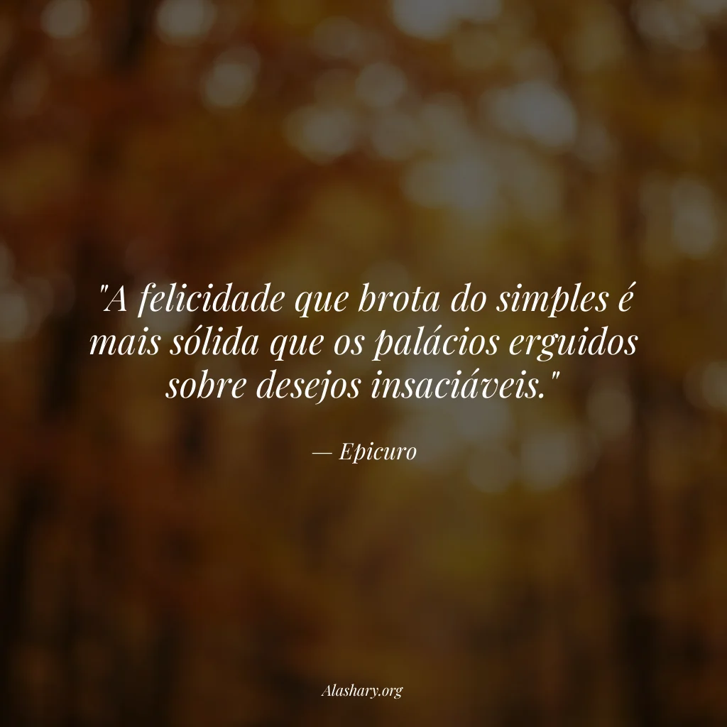 Frase de Epicuro