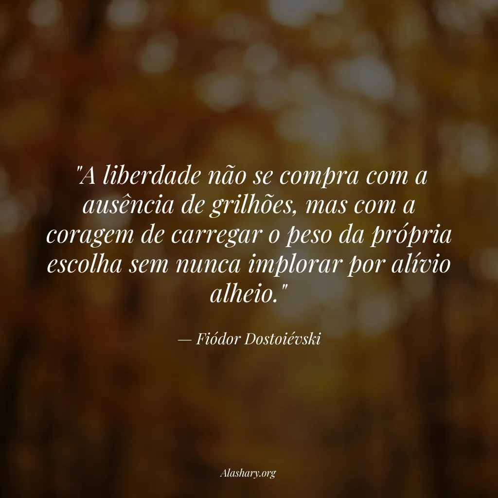 Frase de Fiódor Dostoiévski