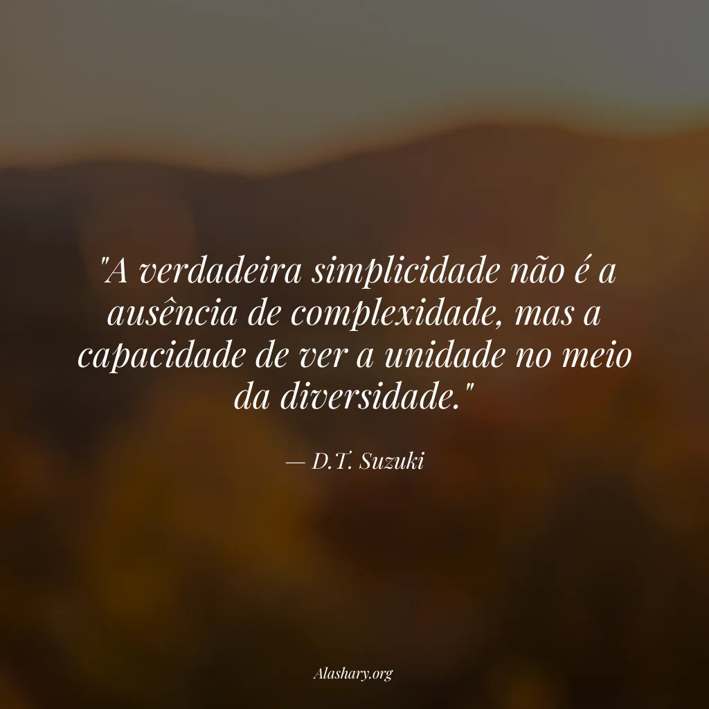 Frase de D.T. Suzuki