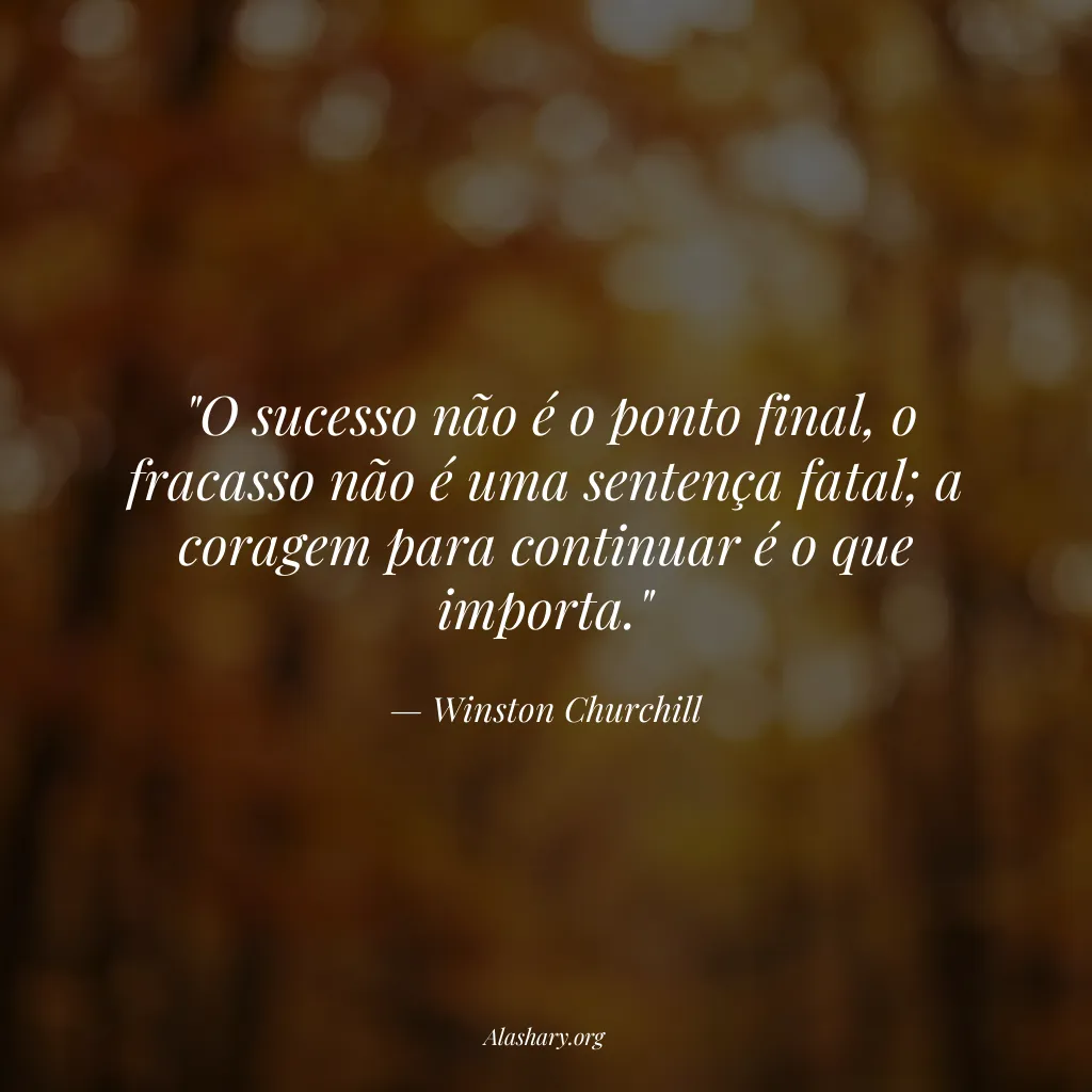 Frase de Winston Churchill
