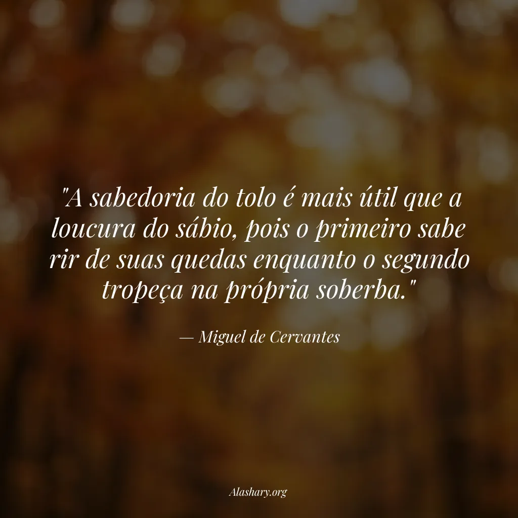 Frase de Miguel de Cervantes