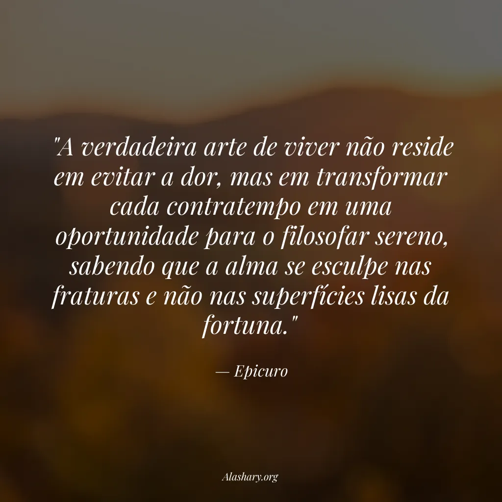 Frase de Epicuro