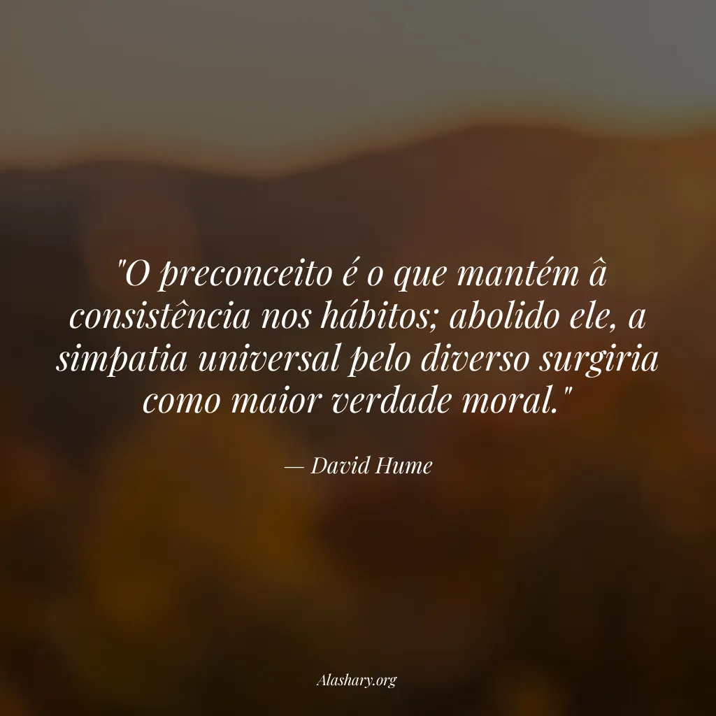 Frase de David Hume