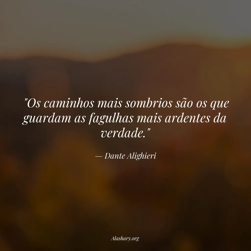 Frase de Dante Alighieri