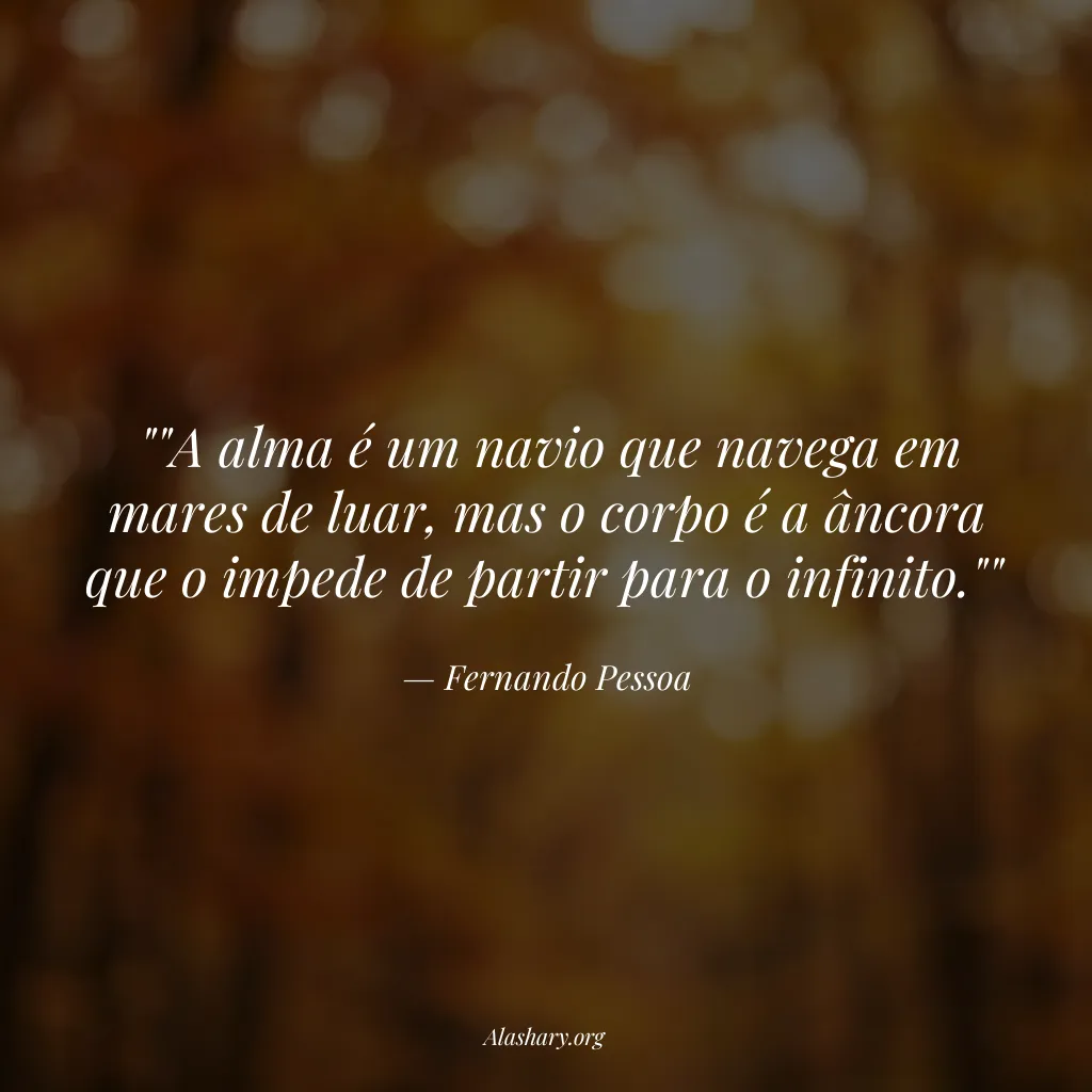 Frase de Fernando Pessoa