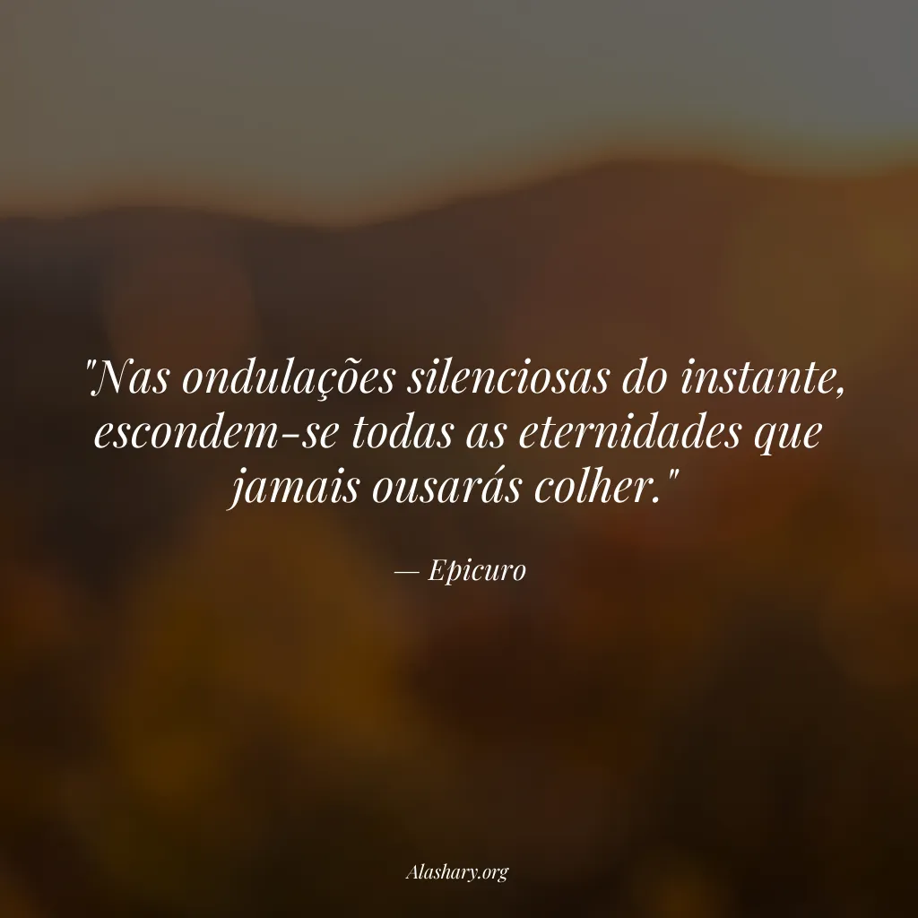 Frase de Epicuro