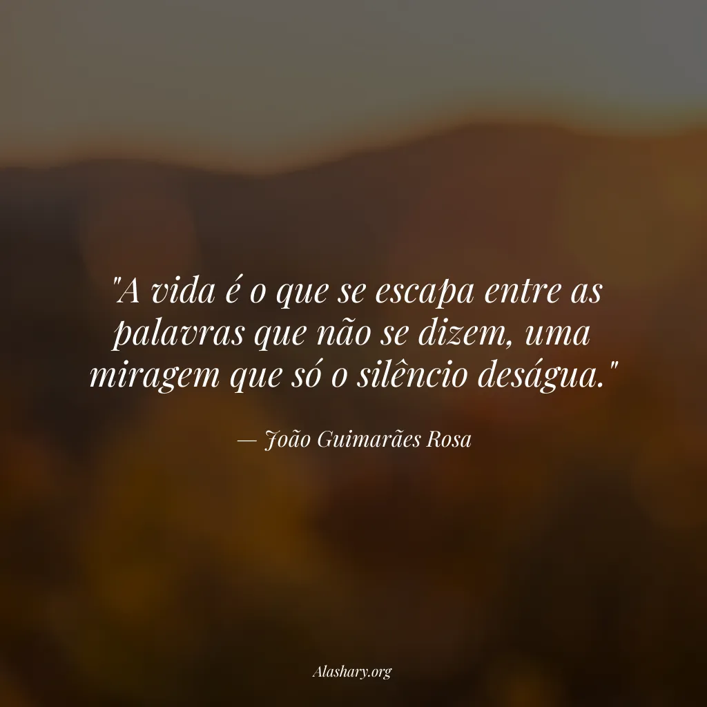 Frase de João Guimarães Rosa