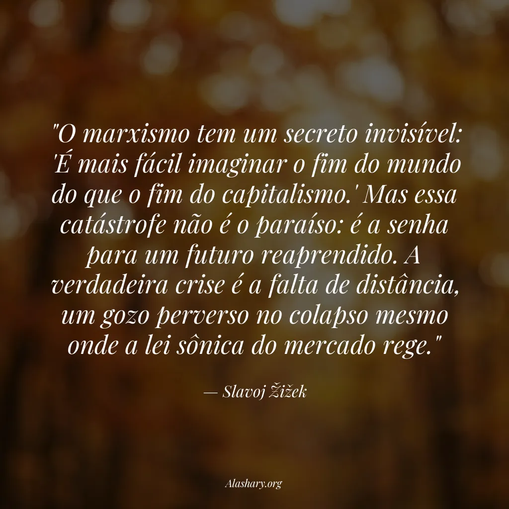Frase de Slavoj Žižek