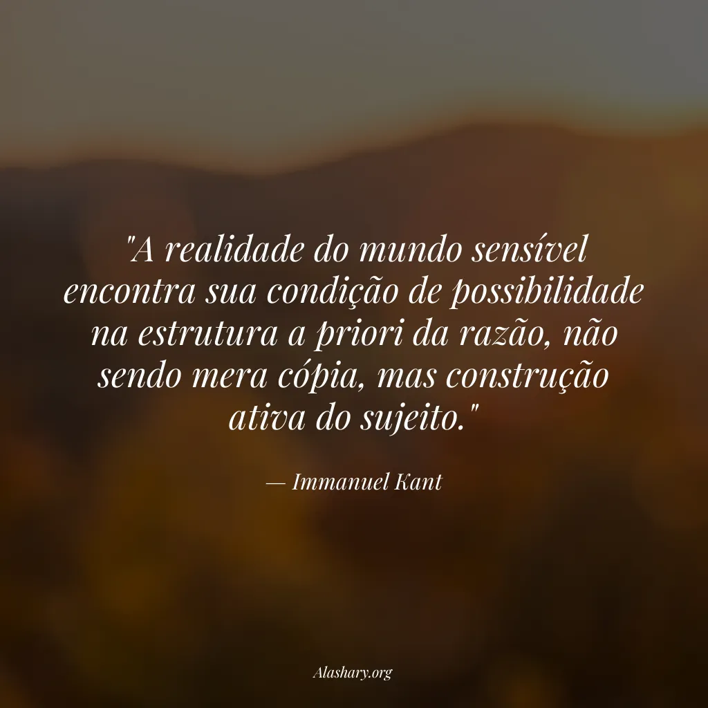 Frase de Immanuel Kant