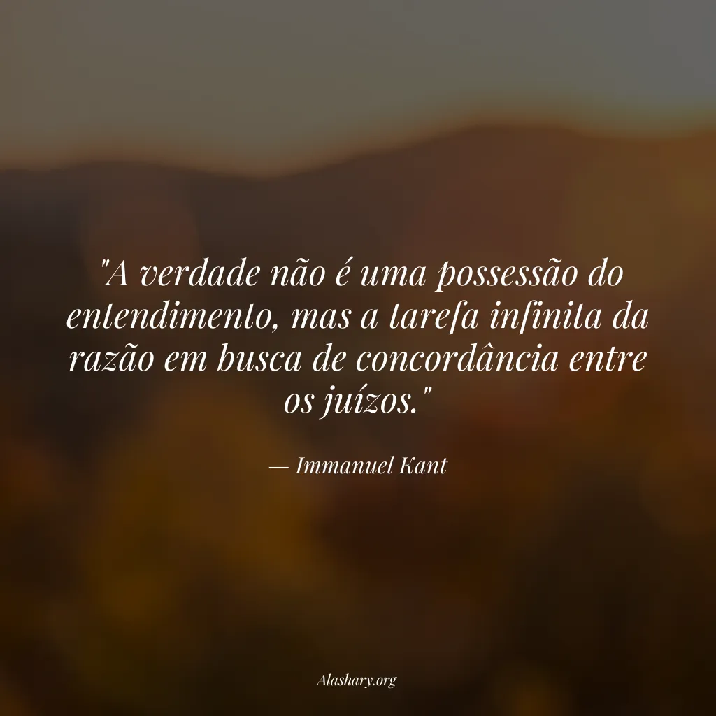 Frase de Immanuel Kant