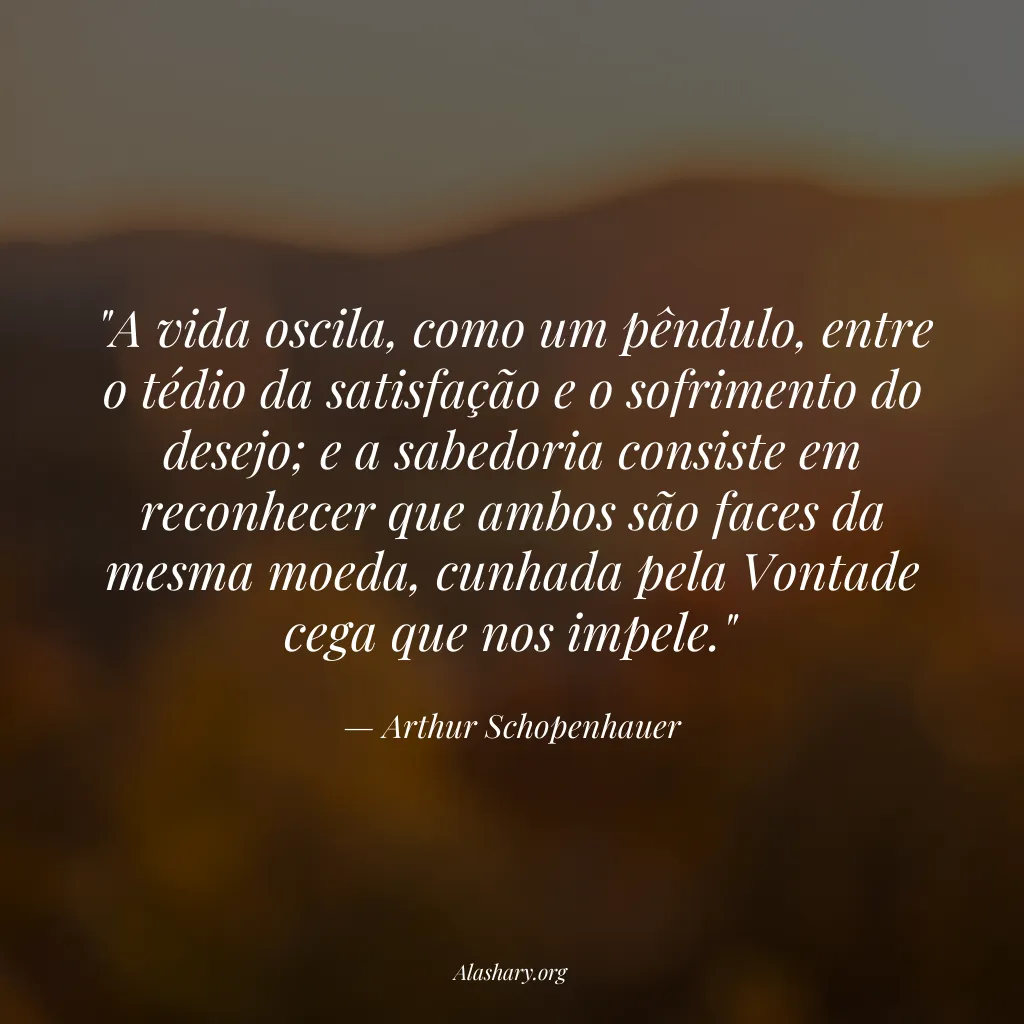 Frase de Arthur Schopenhauer