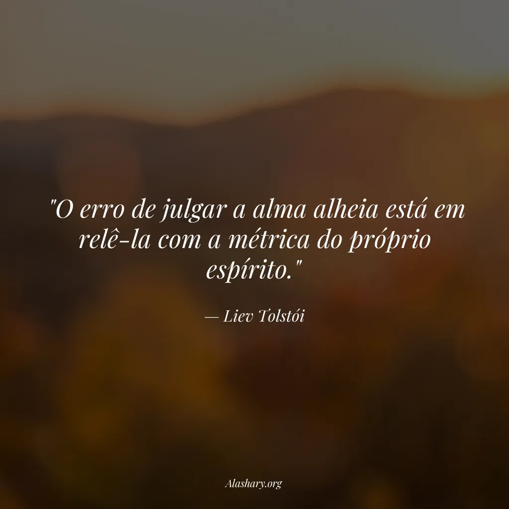 Frase de Liev Tolstói