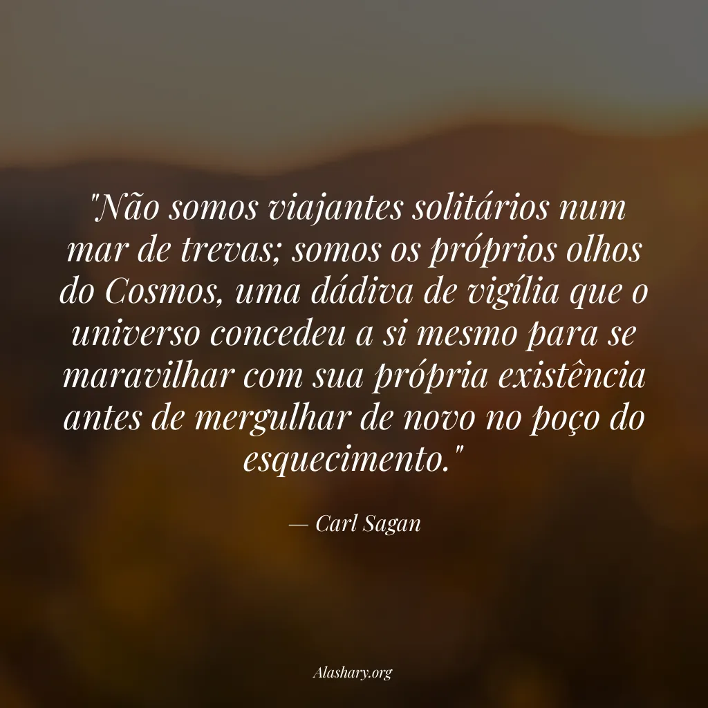 Frase de Carl Sagan