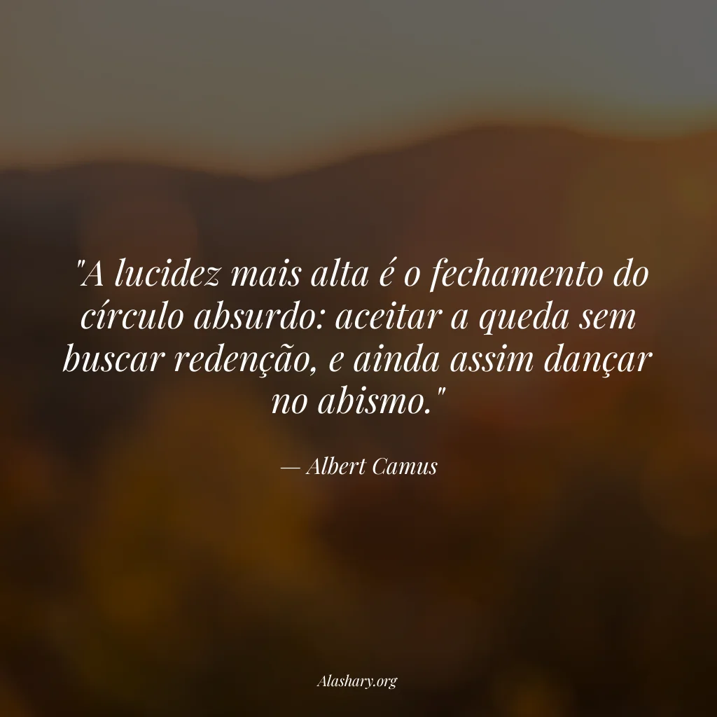 Frase de Albert Camus