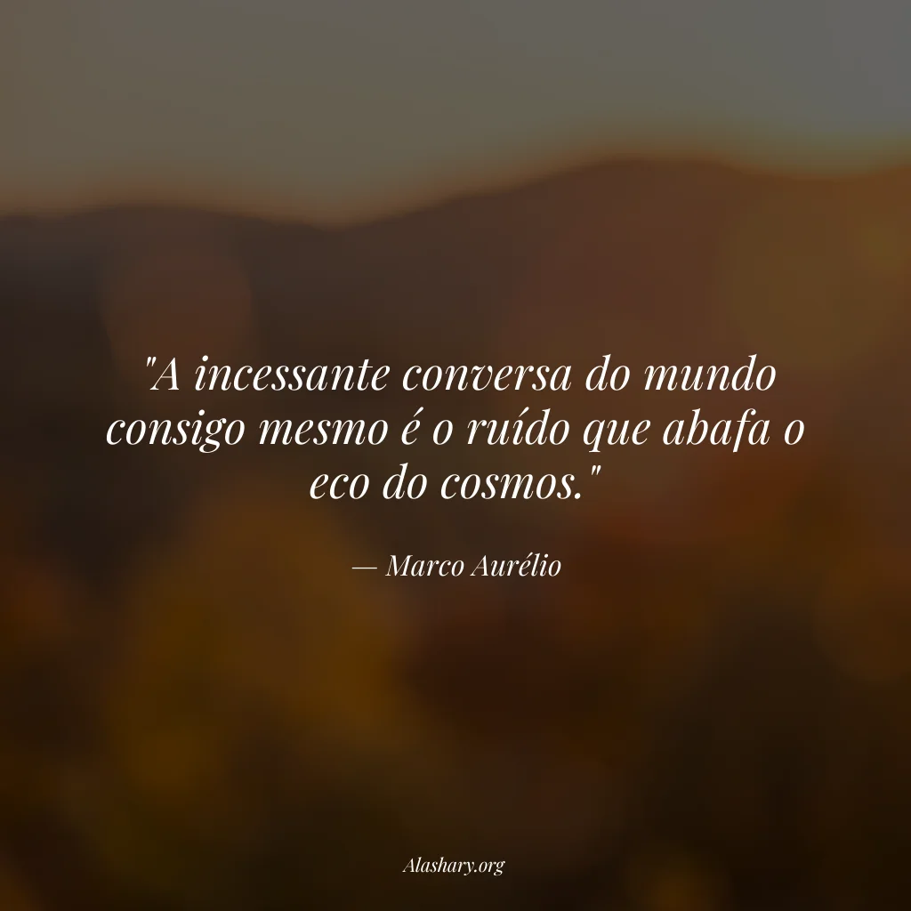 Frase de Marco Aurélio