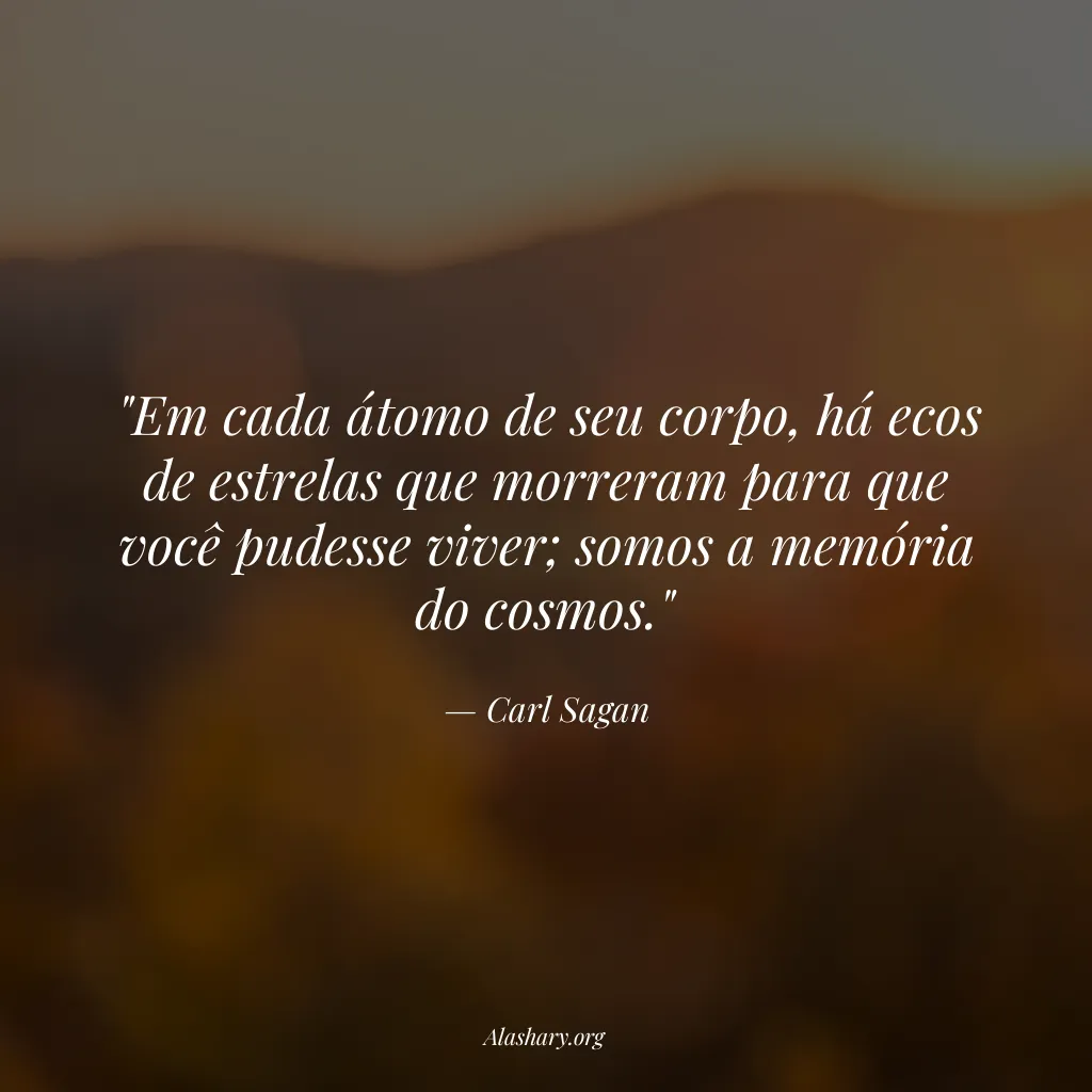 Frase de Carl Sagan