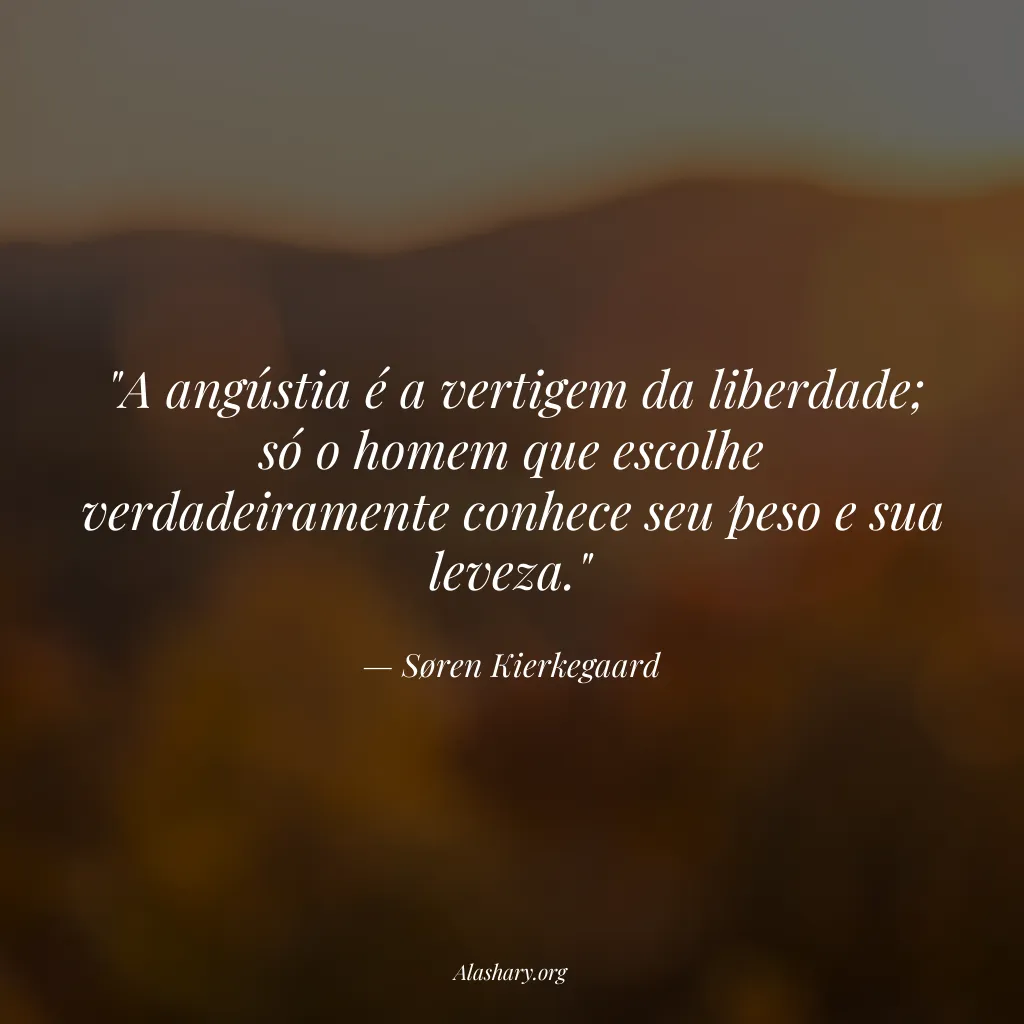 Frase de Søren Kierkegaard