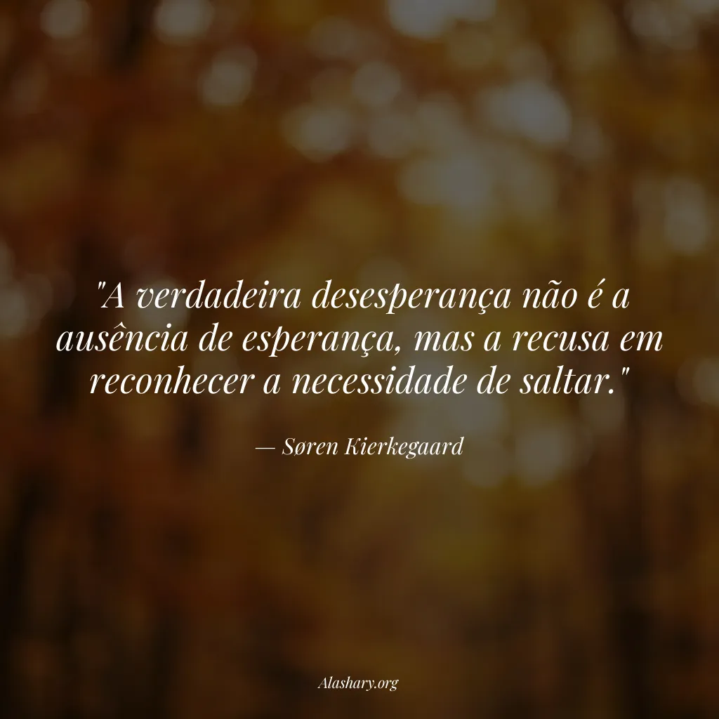 Frase de Søren Kierkegaard